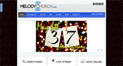 Desktop Screenshot of melodychurch.com